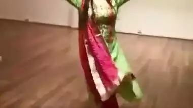 Clothed hot dance by beautiful pretty on hindi...