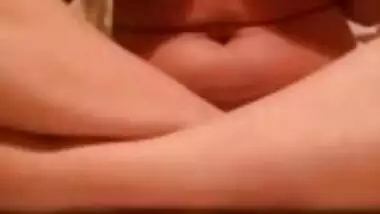 Playing with my boobs like a toy