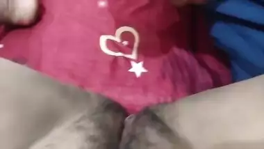 Hot And Romantic Indian Girl Fingering Masturbating With Boyfriend In Hairy Pussy