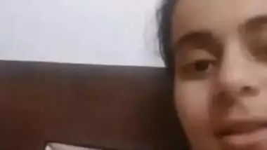 Cute Desi Girl Showing Her Boobs and Pussy On Video Call With Clear Hindi Talk Part 2