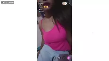 Desi girl Monika Hot live on tango