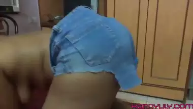 Horny Tamil maid with no panties female...