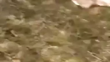 Amateur Kerala couple caught having outdoor sex, Fresh Desi MMS online