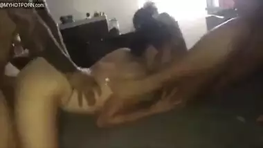 NRI Babe’s Threesome Sex With Two Black Guys