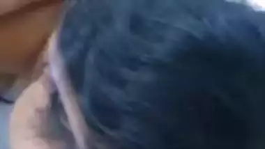 Tattooed girl blowjob with sexy boobs and ass showing