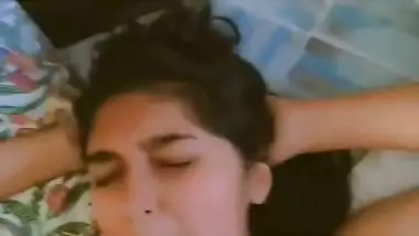 Lover fucks GF’s mouth and cums on her face in Hindi bf