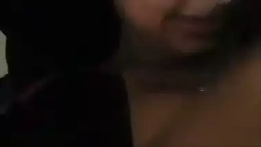 GF kissed and boobs exposed