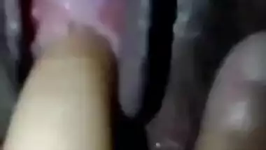 Beautiful Indian girl fingering her wet pussy