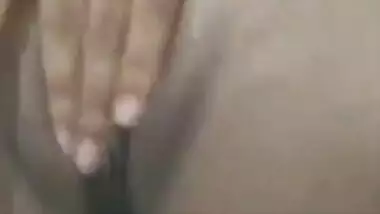 Fingering in her wet pussy