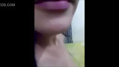 My hot girlfriend’s nude selfie video