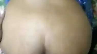 Tamil hubby fucks wife in doggy cums
