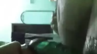 Hijabi Bangladeshi Desi wife giving her XXX husband sensual blowjob MMS