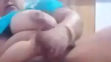 Super horny busty wife showing her horniness