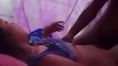 Desi couple enjoying sex in bedroom