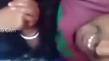 Desi Indian Couple Kissing