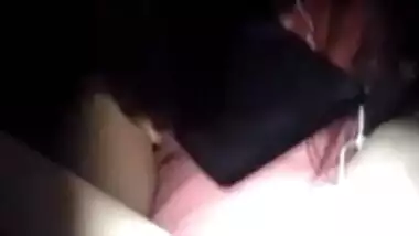 Desi woman flaunts her XXX body parts by lantern light for sex partner