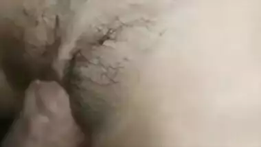 Asian Indian Muslim cute girl enjoying and moaning with BF
