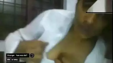 Beautiful desi girl teasing bf with boob suck lick and amazing fuck expression