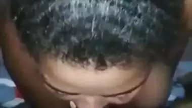 Fatty Desi XXX girl sucking her friend’s dick like pro MMS