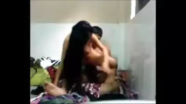 Delhi Girl Having Secret Sex With Lover In Hostel Room