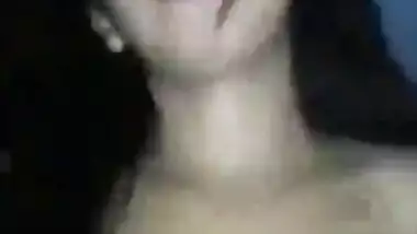 Desi cute college girlfriend riding