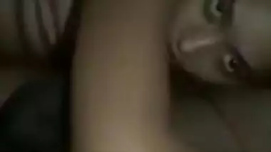 Indian MILF rubs man's small sex stick with her sful XXX mouth